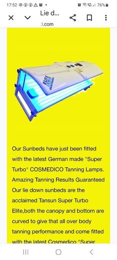 Tansun Home hire sunbeds