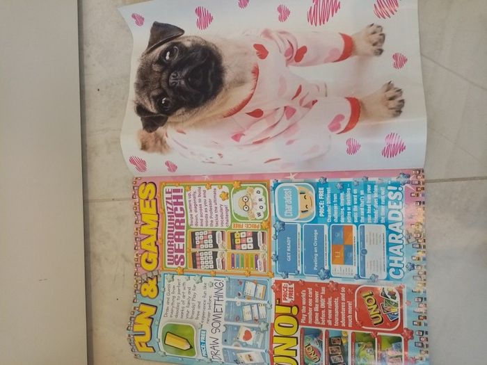 Brand new girls magazine