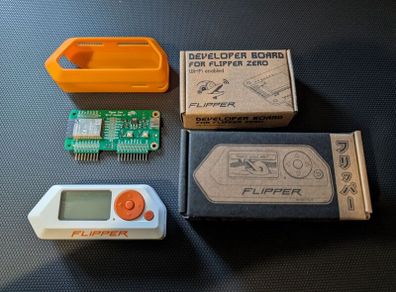 Flipper Zero + DEV Board + Case + SD card 32gb