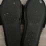 Black Fluffy Slippers Image 6
