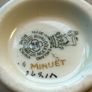 Vintage Royal Doulton Minuet China Creamer and Sugar Bowl Set Image 9