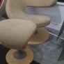 Peel Chair with footstool Image 5
