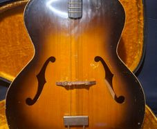 Rare Vintage 1930's Gretsch Jumbo Archtop Tenor Acoustic
