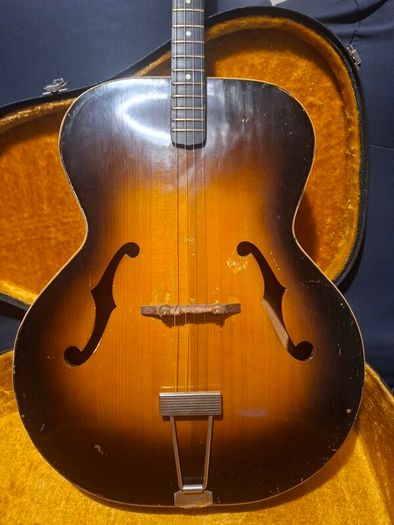 Rare Vintage 1930's Gretsch Jumbo Archtop Tenor Acoustic