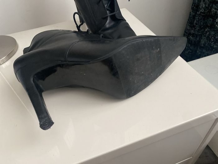 Ankle Boot Black Stillettir
