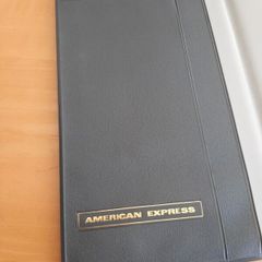 Vintage American Express travel wallet