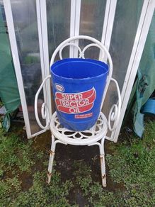 vintage esso tractor drum