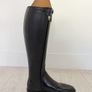 DeNiro dressage boots - Black brushed leather with Swarovski detailing Image 4