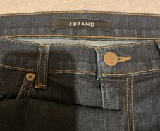 Ladies JBrand high waist dark denim jeans Size 31