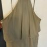 Long dress, Wedding, Debs, sage green. Fit 12-14 Image 10