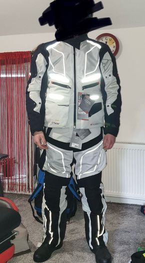 Motorcycle jacket and pants