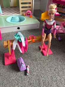 Barbie - gymnastics Barbie and accessories