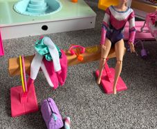Barbie - gymnastics Barbie and accessories