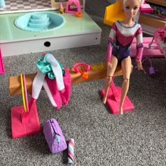 Barbie - gymnastics Barbie and accessories