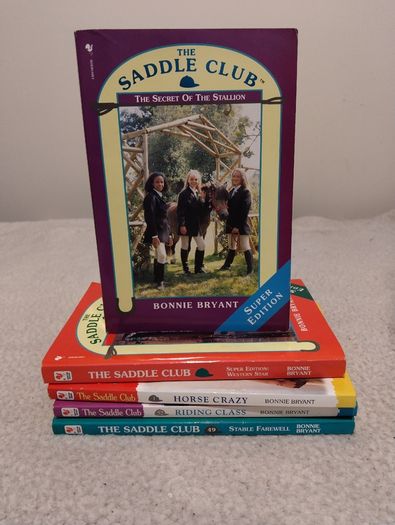 The Saddle Club Story Books By Bonnie Bryant