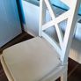 4 solid wood kitchen chairs Image 4
