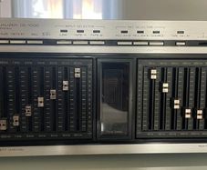 From 1981 KENWOOD GE-1000, equalizer, perfect working order.