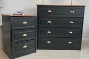 Chest of Drawers and locker set