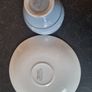 Vintage Arklow Pottery "Belvedere Grey" Demitasse Cups and Saucers Image 6