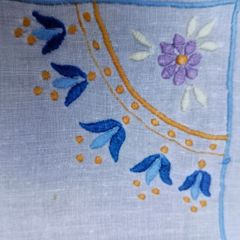 antique Irish linen