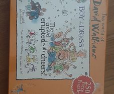 David Walliams Boy in the Dress Jigsaw and Vain Valentine book