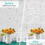 Brick Effect Self Adhesive Wallpaper, Sticky Back Plastic Roll Vinyl, Peel and Stick Wallpaper Suitable for Living Room, Kitchen, Bedroom, 44.5x300cm (FREE POSTAGE) Image 7