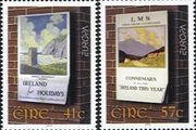 2003 Ireland Europa (Posters) 41c &amp; 57c Commemorative Stamps Set Mint Never Hinged (MNH)