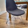 Extendable Dining Table - Solid wood and tempered glass Image 2