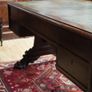 Victorian Oak Library / Writing Table Image 5