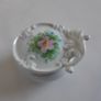 TRINKET POT - Porcelain  - Floral Design Image 2