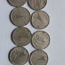 14 Irish three pence coins Image 6