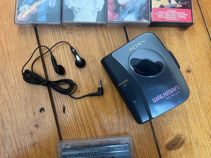 Sony Walkman and cassettes