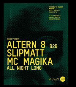 Altern 8 b2b Slipmatt w/ MC Magika [Prodigy & Carl Cox Afterparty]