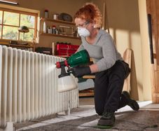 Parkside 20V Cordless Paint Sprayer and Accessories Set. Garden Indoor Outdoor Maintenance DIY