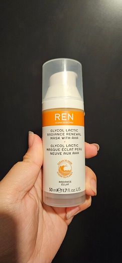 REN Glycol Lactic Radiance Renewal Mask in 50ml