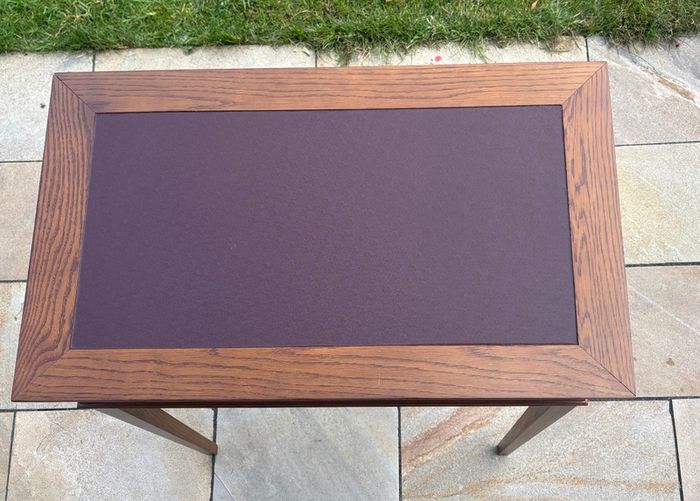 Oak work or side table