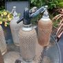 Antique, Soda Syphon, Glass Bottle, Steel mesh, Pub Memorabilia Image 7
