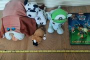 Paw Patrol Book and Dog Soft Toys