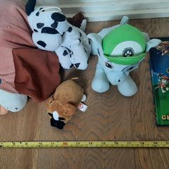 Paw Patrol Book and Dog Soft Toys