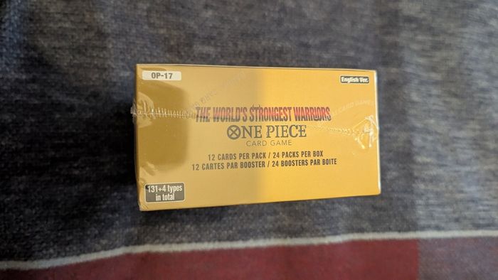 One Piece The World's Strongest Warriors Booster Box