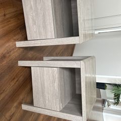 Two bedside lockers
