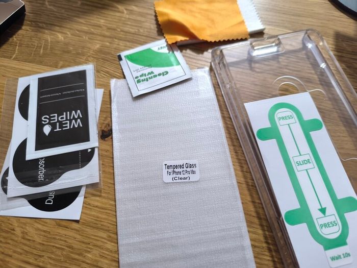 iPhone 12 Pro Max screen tempered glass