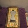 Vintage Hand made Wall Key Holder with Mirror Image 6