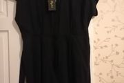 Phase Eight black playsuit UK14 BNWT