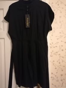 Phase Eight black playsuit UK14 BNWT