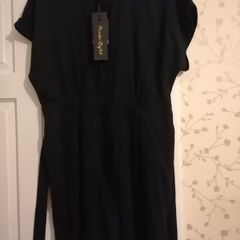 Phase Eight black playsuit UK14 BNWT