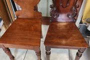 Victorian hall chairs