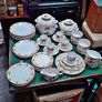 Large Arklow pottery Autumn leaves dinner set Image 2