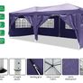 3 x 6 m Garden  Waterproof Popup tent  / Marquee with 4 Side Panels. Image 3