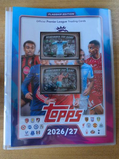 Topps Premier League Flagship Edition 2026/27 Remember The Name